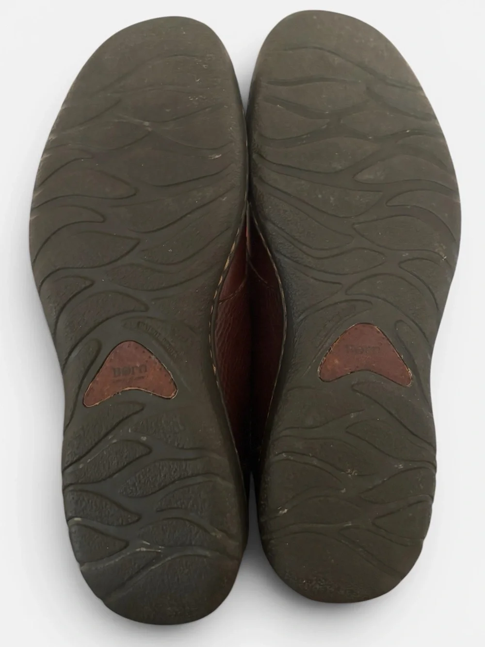 Born Ridgeway Cinnamon Brown Leather Oxford Shoes Size 11
